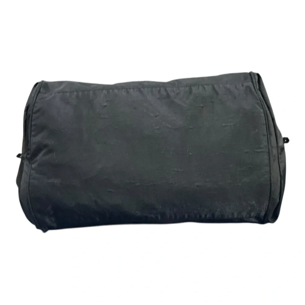 🎒 Vintage L.A. Gear Black Nylon Duffel Gym‎ Bag – 90s Retro Sports Streetwear